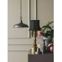 Philadelphia plafondlamp - Rustiek zilver - 35 cm