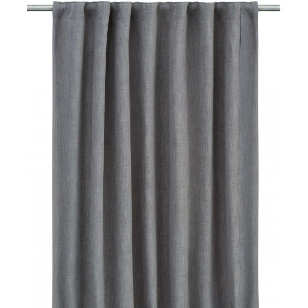 Steengordijn 2-pack 2 x 130 x 280 cm - Grijs