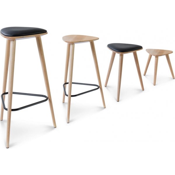 Tabouret de bar Finn 75 cm - N\\\'importe quelle couleur sur le cadre Tabouret de bar Finn 75 cm - N\\\'importe quelle couleur sur le cadre