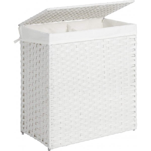 Angelika tvättkorg 110 l - Vit