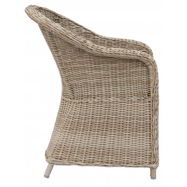 Balkongset: 2 stolar och soffbord 80 cm