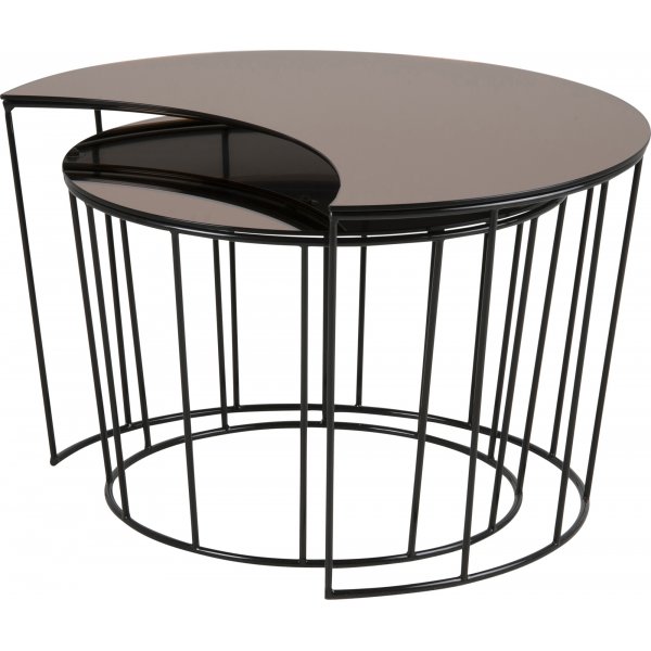 Table basse Sunmoon 58/76 cm - Bronze