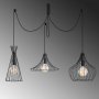 Mezo plafondlamp N-1291 - Zwart