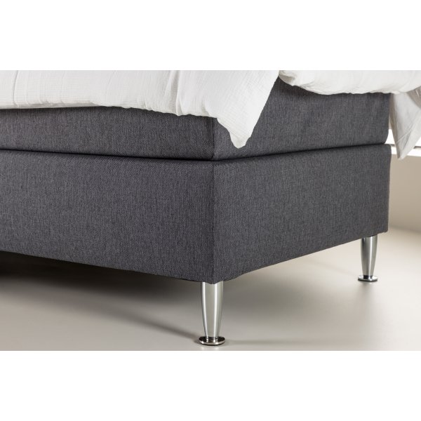 Toledo bed 90 x 200 cm - Donkergrijs