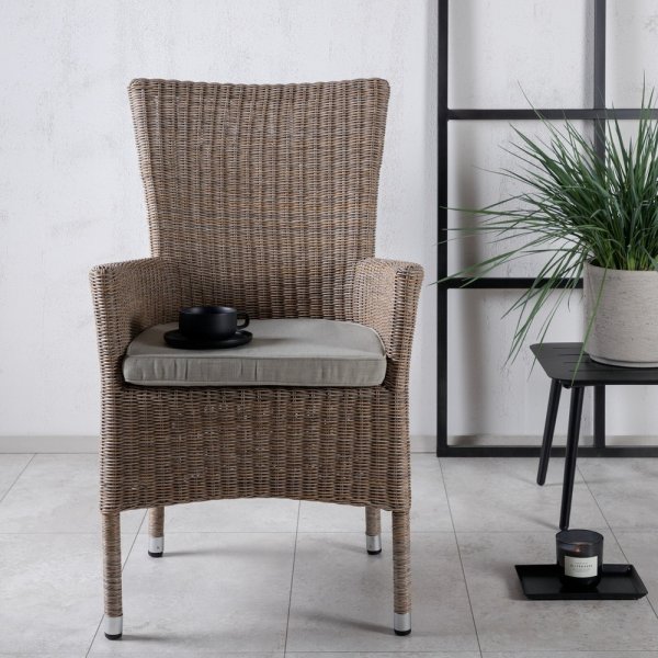 Chaise de salle  manger Toscane - Beige