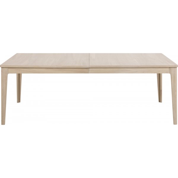 Table à manger Northwood 220 cm - Chêne pigmenté blanc Table à manger Northwood 220 cm - Chêne pigmenté blanc