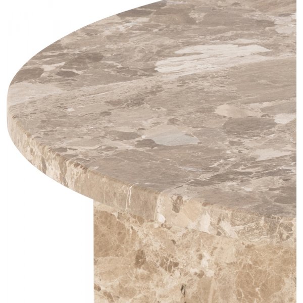 Table basse Vega Ø90 cm - café au lait Table basse Vega Ø90 cm - café au lait