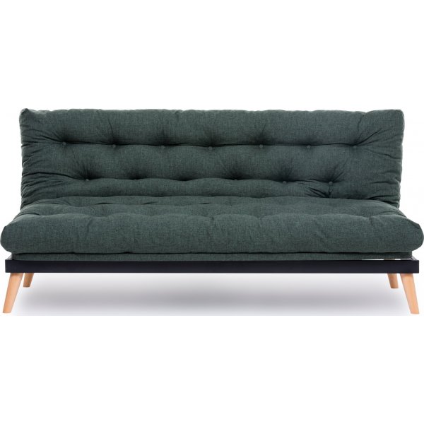 Canap convertible 3 places Saki - Vert