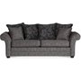 Eriksberg 3-sits soffa - Gr/brunt mnster