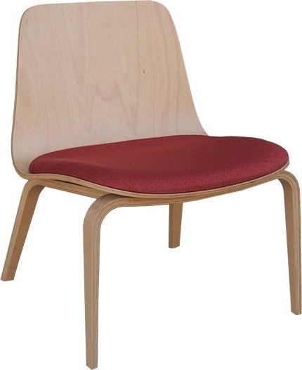 Fauteuil Hips avec assise rembourrée - Couleur du cadre et du revêtement au choix Fauteuil Hips avec assise rembourrée - Couleur du cadre et du revêtement au choix