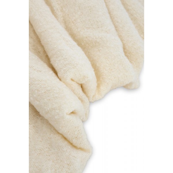 Sten pläd 130x170 cm - Vit Sten pläd 130x170 cm - Vit