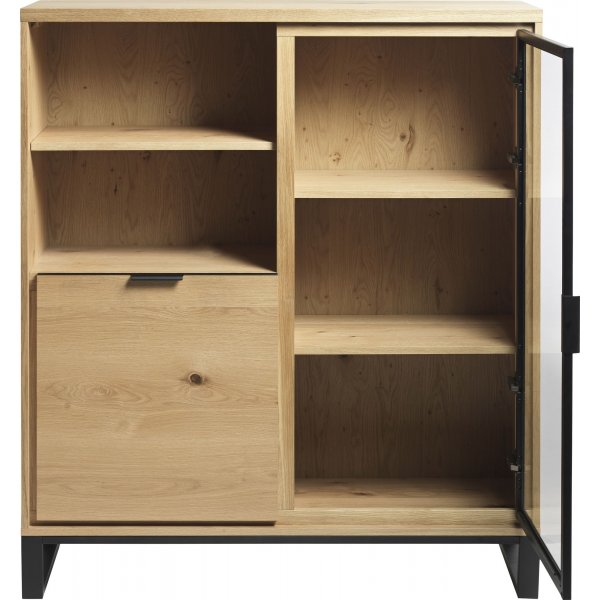 Livia monterat sk�p i ek med glasd�rr