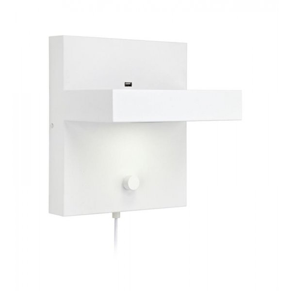 Kubik Vgglampa - Vit