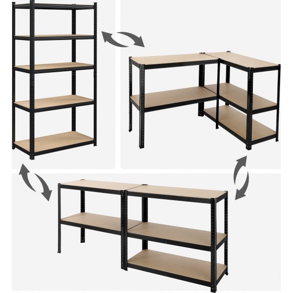 tagre Galore 200 cm - Noir/beige