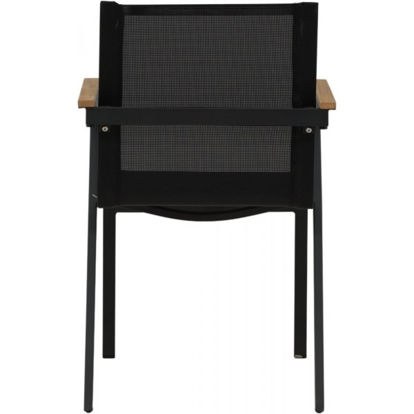 Mexico matstol - Svart/Natur Mexico matstol - Svart/Natur