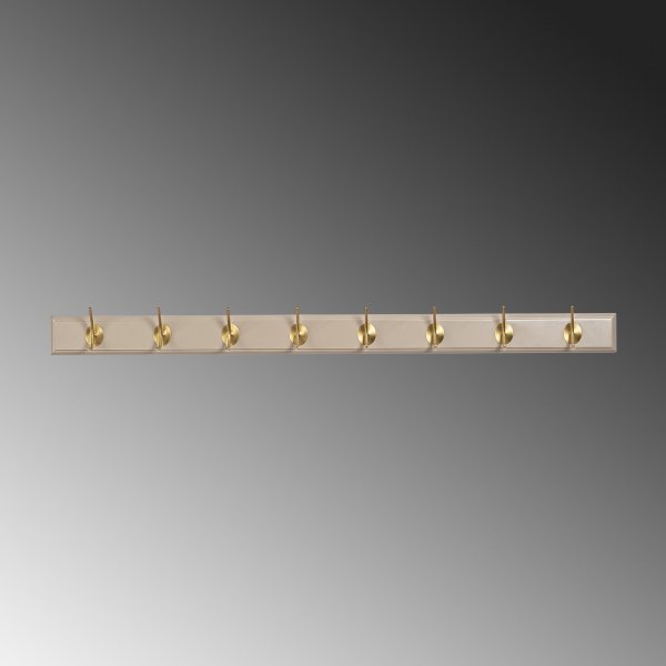 Demandu kroklist 100 cm - Beige/guld