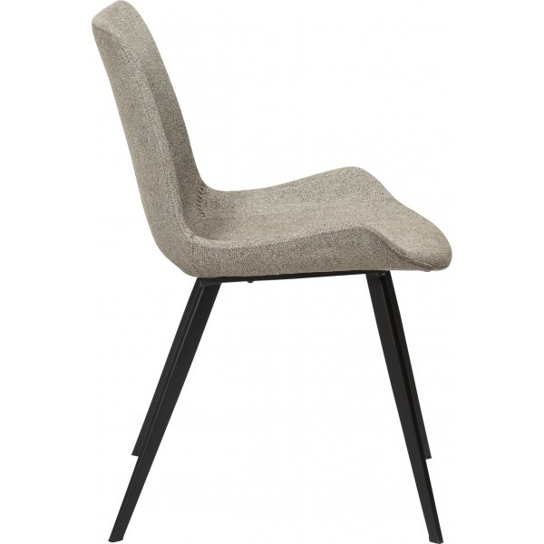 Chaise de salle  manger Hype - Boucle marron
