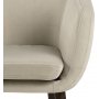 Nora karmstol - Beige