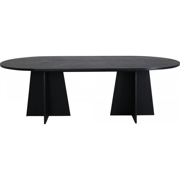 Table à manger Bootcut 230 x 115 cm - Noir Table à manger Bootcut 230 x 115 cm - Noir