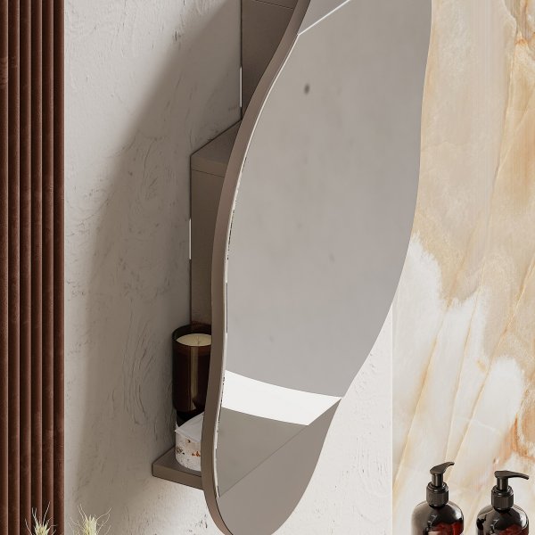 Wolkenspiegel - Licht mokka