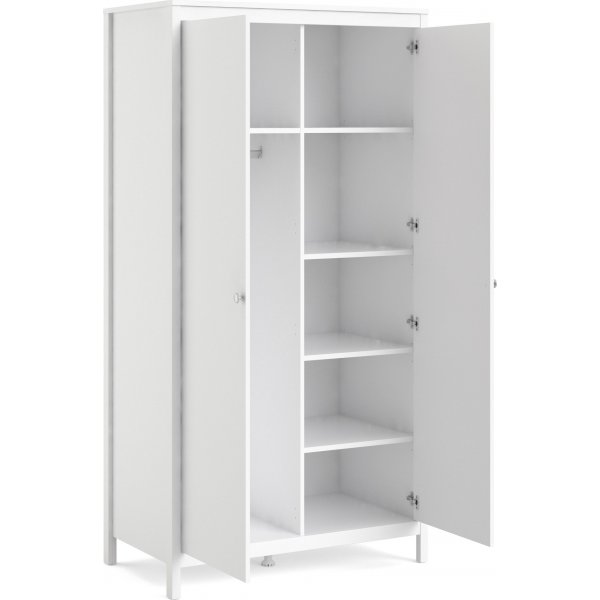 Armoire Madrid  2 portes - Blanc