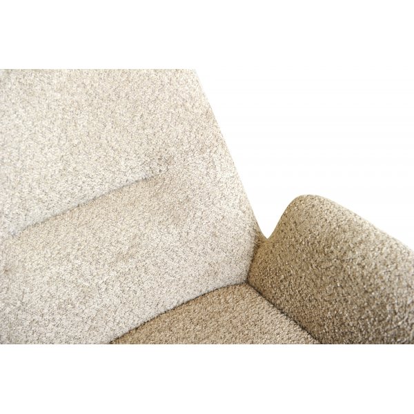 Crosby matstol - Beige/vitpigmenterad ek Crosby matstol - Beige/vitpigmenterad ek