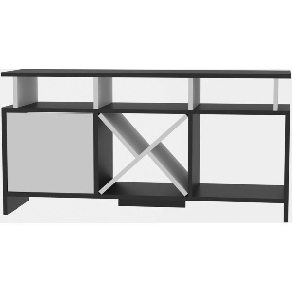 Auburn TV-bänk - Antracit/vit Auburn TV-bänk - Antracit/vit