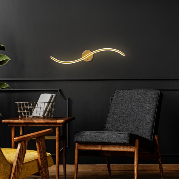 Yalla wandlamp - Goud