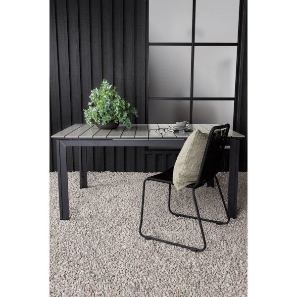 Levels matbord 160 x 100 cm - Svart/Grå Levels matbord 160 x 100 cm - Svart/Grå