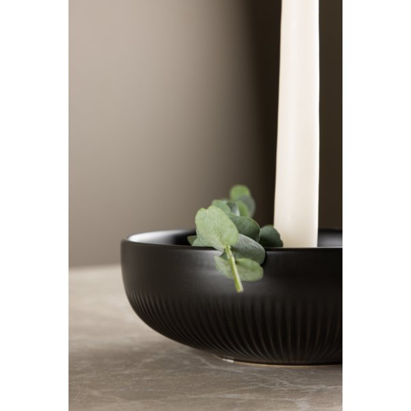 Bougeoir Posh 18 x 6 cm - Noir Bougeoir Posh 18 x 6 cm - Noir