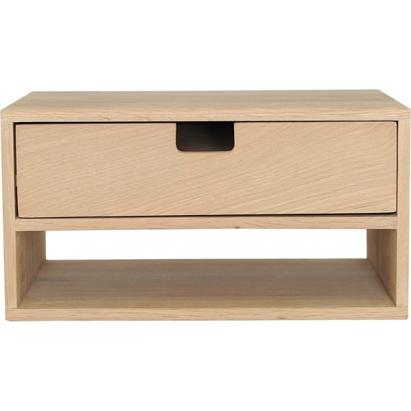 Circus nachtkastje - Wit gepigmenteerd eikenhout