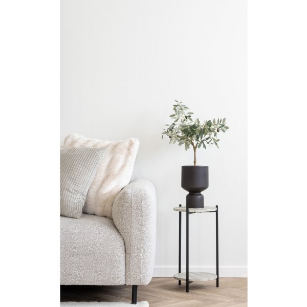 Canapé divan Salvador gauche - Gris clair Canapé divan Salvador gauche - Gris clair