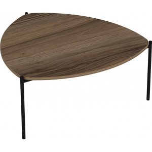 Table basse Lenny 90 x 89 cm - Noyer