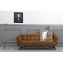 Lulu 3-sits soffa - Guld sammet