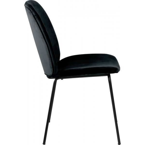 Chaise de salle à manger Carmen - Noir Chaise de salle à manger Carmen - Noir