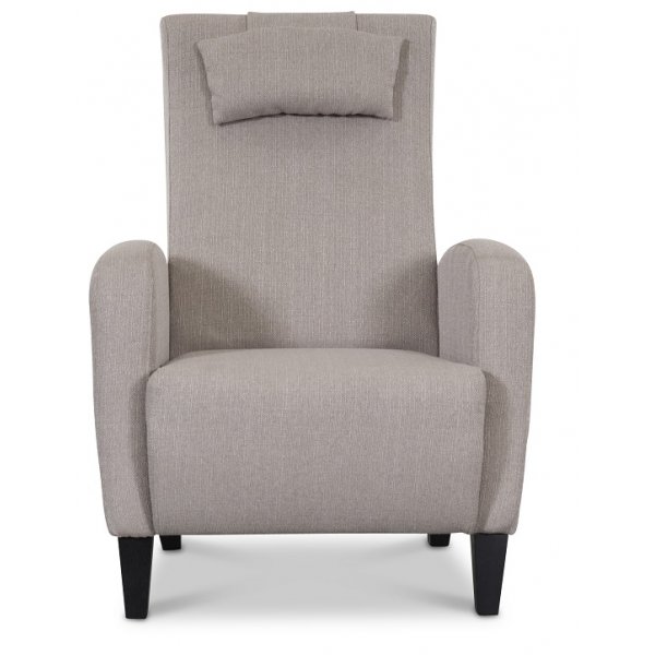 Rondö fåtölj med fotpall - Beige Rondö fåtölj med fotpall - Beige