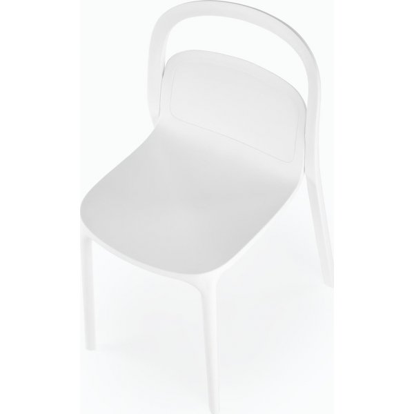 Chaise de salle à manger Cadeira 490 - Blanc Chaise de salle à manger Cadeira 490 - Blanc