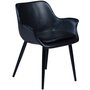 Combino karmstol - Vintage svart