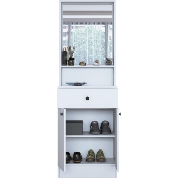 Mendy hallmöbel - Vit Mendy hallmöbel - Vit