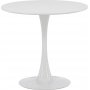 Hamden matbord 80 cm - Vit
