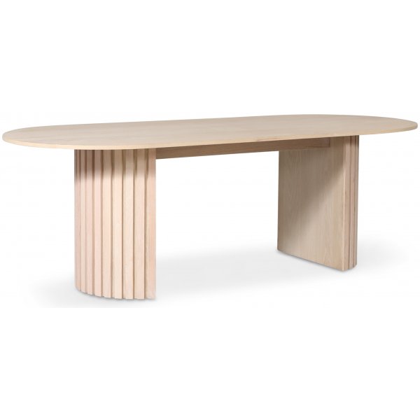 Table à manger ovale PiPi 230 cm - Blanchi Table à manger ovale PiPi 230 cm - Blanchi