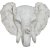 Trädgårdskonst Staty elefant (vägghängd) - H60 cm + Rengöringsmedel för utemöbler Trädgårdskonst Staty elefant (vägghängd) - H60 cm + Rengöringsmedel för utemöbler