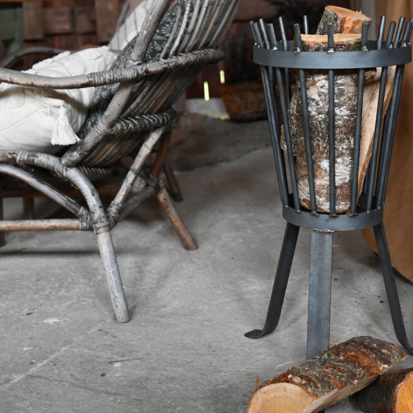 Eldkorg Charlotte - Metall