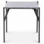 Accent soffbord 50 - Gr marmor / Svart