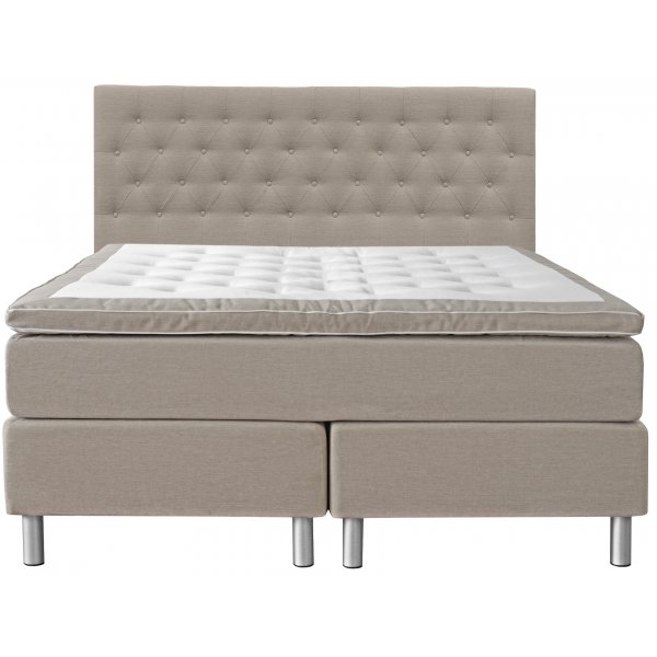 Kontinentalsng 180x200 cm med snggavel - Beige - Nova