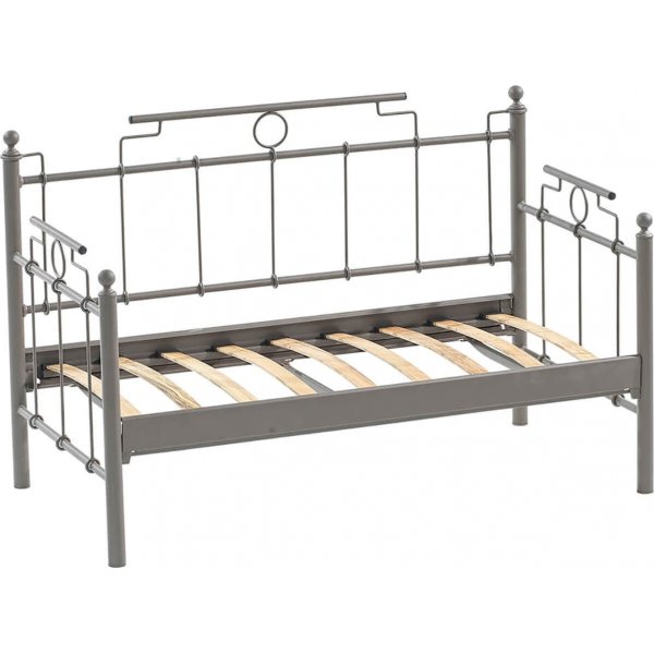 Canapé d'extérieur 2 places Hampus - Marron + Nettoyage textile pour meubles Canapé d'extérieur 2 places Hampus - Marron + Nettoyage textile pour meubles