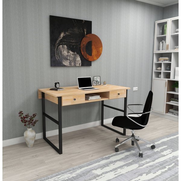 Allan skrivbord 120x60 cm - Furu Allan skrivbord 120x60 cm - Furu