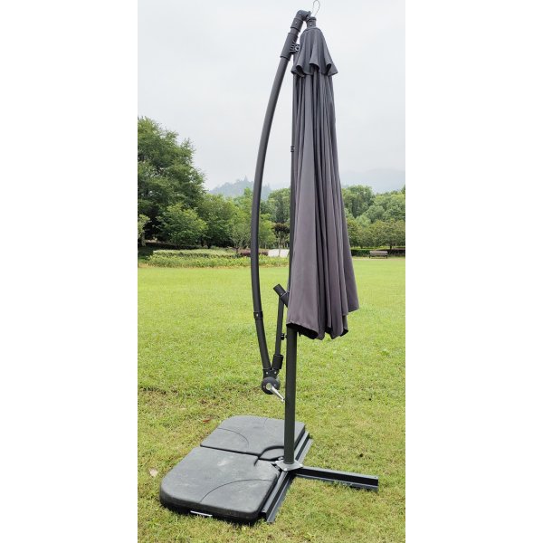 Sunny parasoll Ø300cm - Antracit Sunny parasoll Ø300cm - Antracit