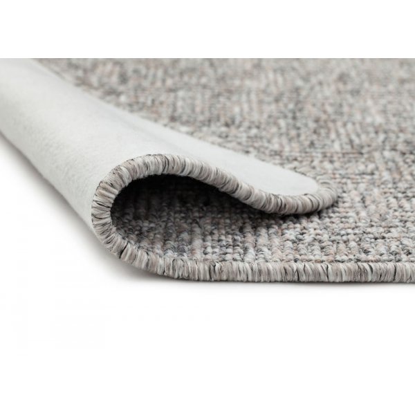 Plat geweven vloerkleed Stafford - Grijs