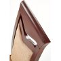 Melanie eetkamerstoel - Walnoot/beige